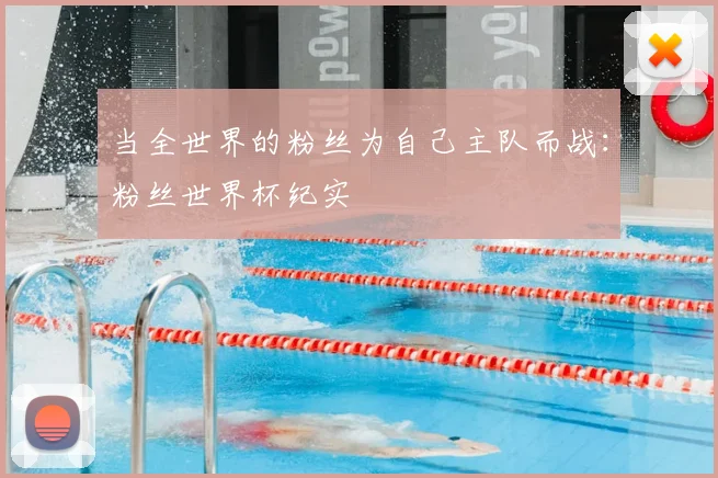 当全世界的粉丝为自己主队而战:粉丝世界杯纪实
