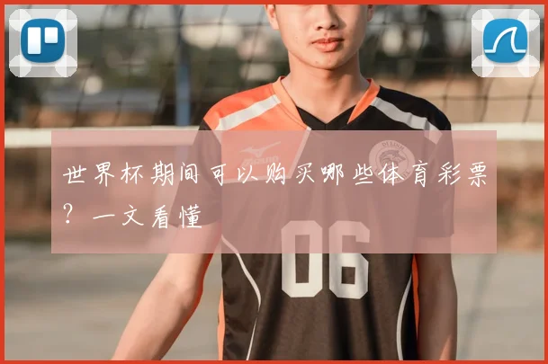 世界杯期间可以购买哪些体育彩票？一文看懂